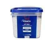 COLA GRANULADA  P/ COLADEIRA HM 4511 (BRANCA) 2,5KG - KISAFIX